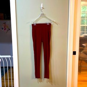 Skinny Red Jeggings - Size S